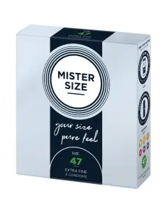 MISTER SIZE PRESERVATIVOS TALLA XS 47 MM 3 UNIDADES 2