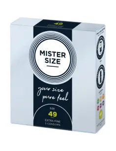MISTER SIZE PRESERVATIVOS TALLA S 49 MM 3 UNIDADES 2