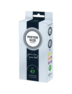 MISTER SIZE PRESERVATIVOS TALLA XS 47 MM 10 UNIDADES 2