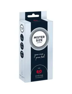 MISTER SIZE PRESERVATIVOS TALLA XL 60 MM 10 UNIDADES