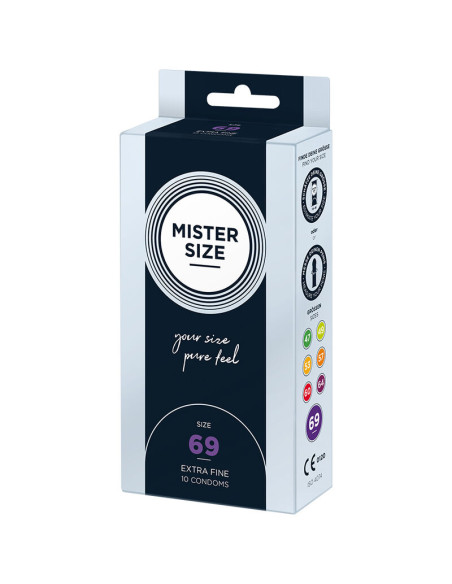 MISTER SIZE PRESERVATIVOS TALLA XXXL 69 MM 10 UNIDADES MISTER SIZE PRESERVATIVOS TALLA XXXL 69 MM 10 UNIDADES