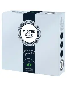MISTER SIZE PRESERVATIVOS TALLA XS 47 MM 36 UNIDADES 2