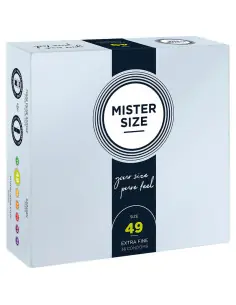 MISTER SIZE PRESERVATIVOS TALLA S 49 MM 36 UNIDADES