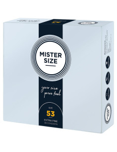 MISTER SIZE PRESERVATIVOS TALLA M 53 MM 36 UNIDADES 2