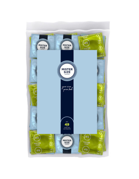 MISTER SIZE PRESERVATIVOS TALLA S 49 MM 100 UNIDADES MISTER SIZE PRESERVATIVOS TALLA S 49 MM 100 UNIDADES