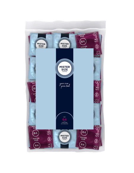 MISTER SIZE PRESERVATIVOS TALLA XXL 64 MM 100 UNIDADES MISTER SIZE PRESERVATIVOS TALLA XXL 64 MM 100 UNIDADES