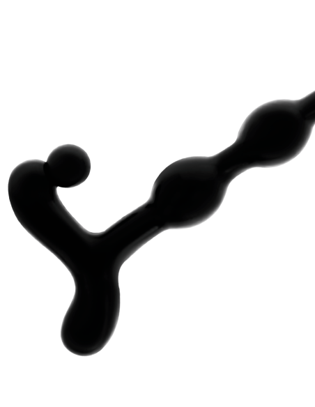 ADDICTED TOYS BOLAS ANALES 22 CM NEGRO