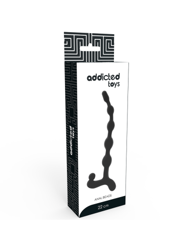 ADDICTED TOYS BOLAS ANALES 22 CM NEGRO