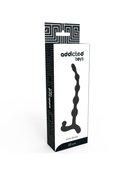 ADDICTED TOYS BOLAS ANALES 22 CM NEGRO