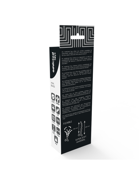 ADDICTED TOYS BOLAS ANALES 22 CM NEGRO