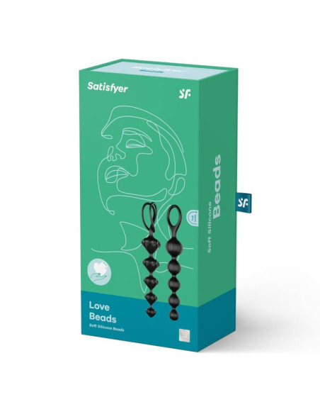 SATISFYER LOVE BEADS NEGRO SATISFYER LOVE BEADS NEGRO