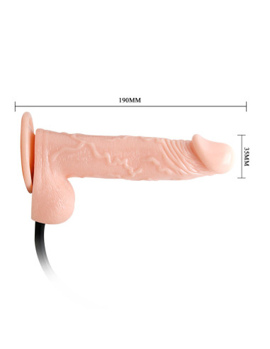 BAILE DILDO REALISTICO VIBRADOR E INFLABLE