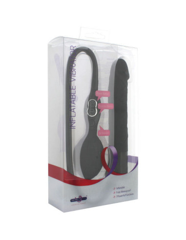 SEVEN CREATIONS VIBRADOR HINCHABLE NEGRO