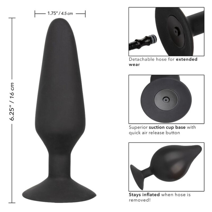 CALEXOTICS XL SILICONE INFLATABLE PLUG
