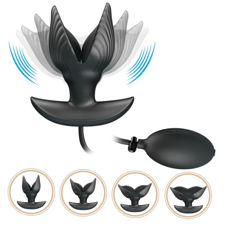 PRETTY LOVE PLUG ANAL INFLABLE RECARGABLE