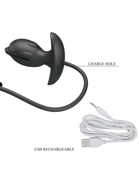 PRETTY LOVE PLUG ANAL DELFIN INFLABLE RECARGABLE