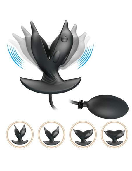 PRETTY LOVE PLUG ANAL DELFIN INFLABLE RECARGABLE