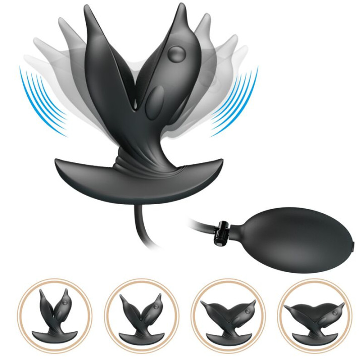 PRETTY LOVE PLUG ANAL DELFIN INFLABLE RECARGABLE