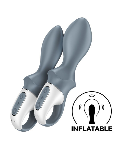 SATISFYER AIR PUMP BOOTY 1 VIBRADOR INFLABLE ANAL GRIS SATISFYER AIR PUMP BOOTY 1 VIBRADOR INFLABLE ANAL GRIS