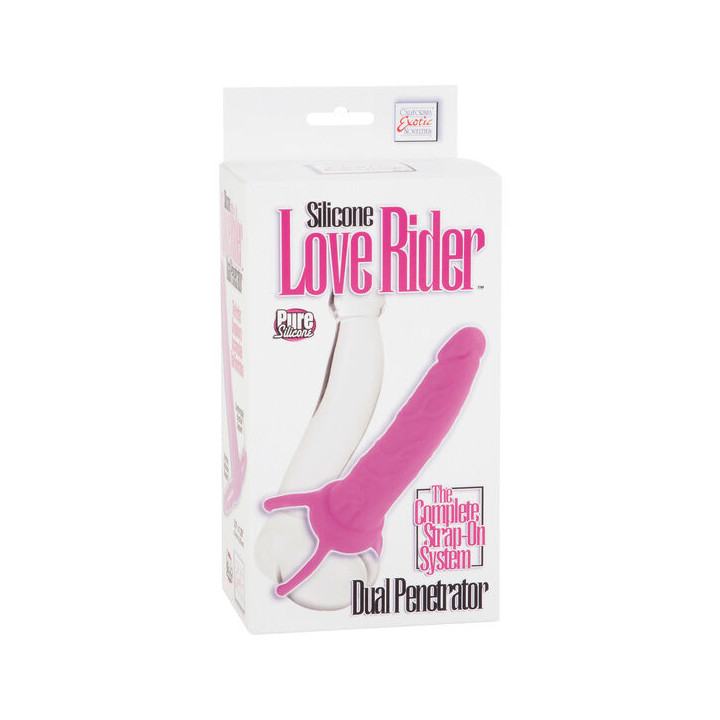 CALEXOTICS DUAL PENETRATOR DILDO CON ARNES ROSA