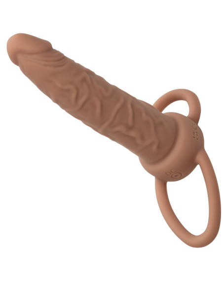 CALEXOTICS PERFORMANCE MAXX DOBLE PENETRADOR RECARGABLE PIEL MORENO CALEXOTICS PERFORMANCE MAXX DOBLE PENETRADOR RECARGABLE PIEL MORENO