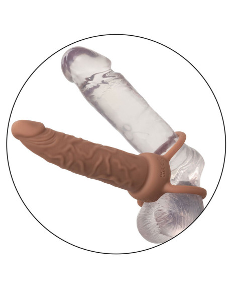 CALEXOTICS PERFORMANCE MAXX DOBLE PENETRADOR RECARGABLE PIEL MORENO CALEXOTICS PERFORMANCE MAXX DOBLE PENETRADOR RECARGABLE PIEL MORENO