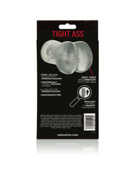 CALEXOTICS STROKE IT MASTURBADOR ANO TRASLUCIDO CALEXOTICS STROKE IT MASTURBADOR ANO TRASLUCIDO