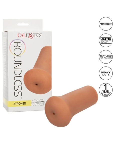 CALEXOTICS MASTURBADOR BOUNDLESS STROKER COLOR CARAMELO CALEXOTICS MASTURBADOR BOUNDLESS STROKER COLOR CARAMELO