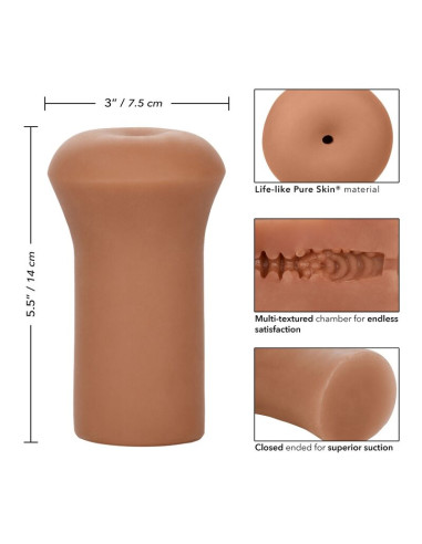 CALEXOTICS MASTURBADOR BOUNDLESS STROKER COLOR CARAMELO