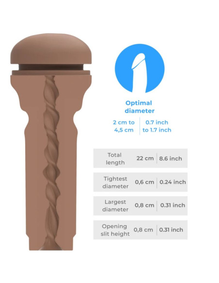 KIIROO FEEL STROKER MASTURBADOR TRASERO EXTRA APRETADO MULATO KIIROO FEEL STROKER MASTURBADOR TRASERO EXTRA APRETADO MULATO