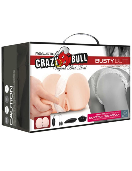 CRAZY BULL VAGINA Y ANO REALISTICOS CON VIBRACION POSICION 6 CRAZY BULL VAGINA Y ANO REALISTICOS CON VIBRACION POSICION 6