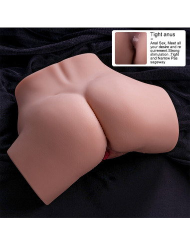 XISE TRACY VIBRATING MASTURBADOR VAGINA Y ANO REALISTICO MULTIPOSICION CON VIBRACION