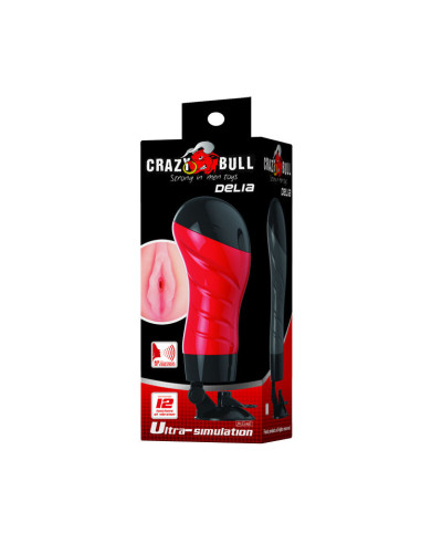 CRAZY BULL VAGINA CON BASE MASTURBADOR VOZ
