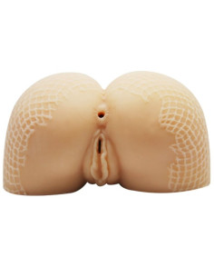 BAILE VAGINA Y ANO REALISTICOS CON MALLA