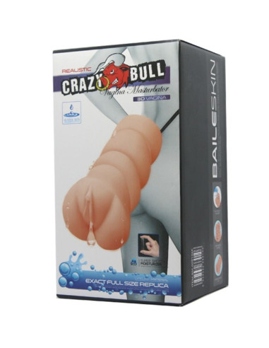 CRAZY BULL MASTURBADOR WATER SKIN MODELO VAGINA 3