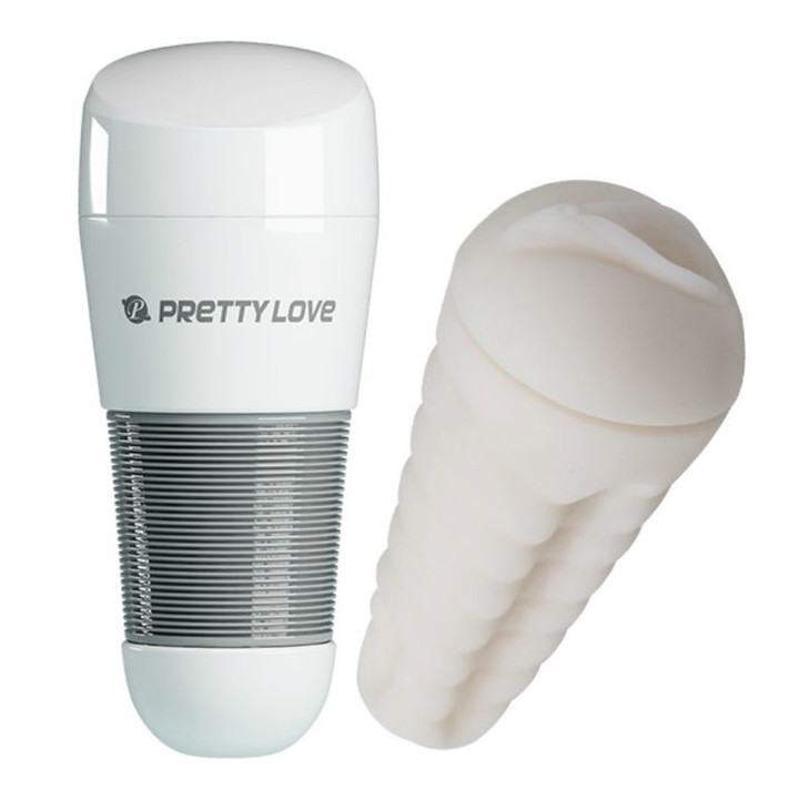 PRETTY LOVE KITTY MASTURBADOR BLANCO VAGINA