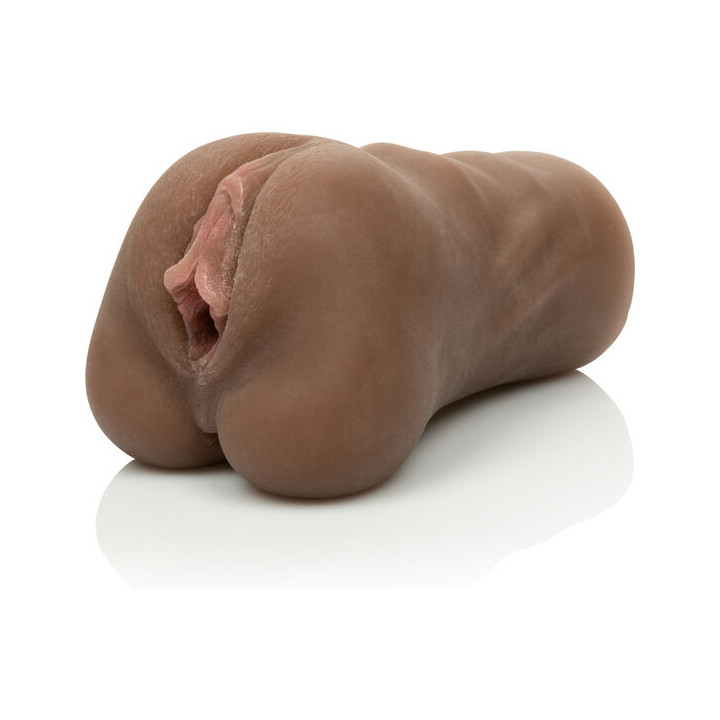 CALEXOTICS STROKE IT MASTURBADOR VAGINA MARRON