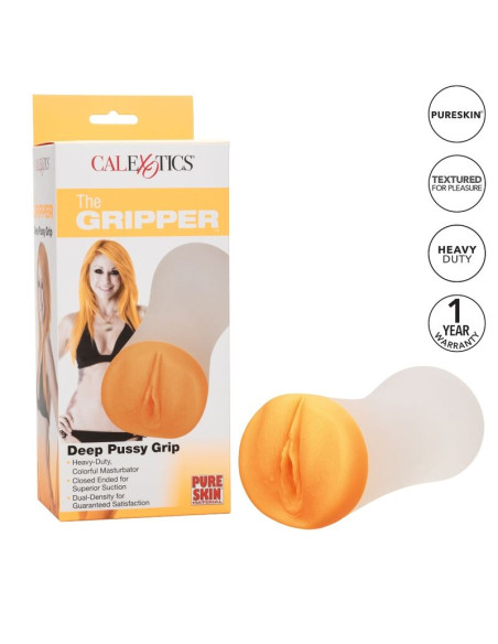 CALEXOTICS DEEP PUSSY GRIP MASTURBADOR BOCA