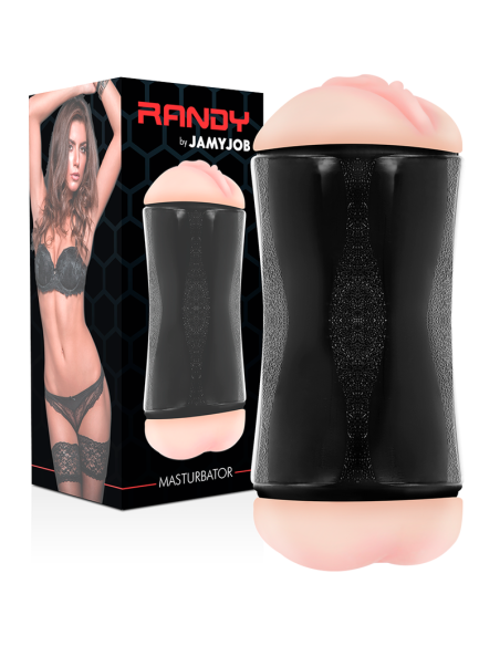 JAMYJOB RANDY MASTURBADOR DOBLE ENTRADA VAGINA Y ANO JAMYJOB RANDY MASTURBADOR DOBLE ENTRADA VAGINA Y ANO