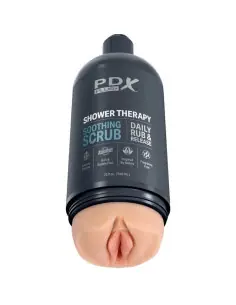 PDX PLUS MASTURBADOR STROKER DISENO DISCRETO DE BOTE CHAMPU SOOTHING SCRUB 2