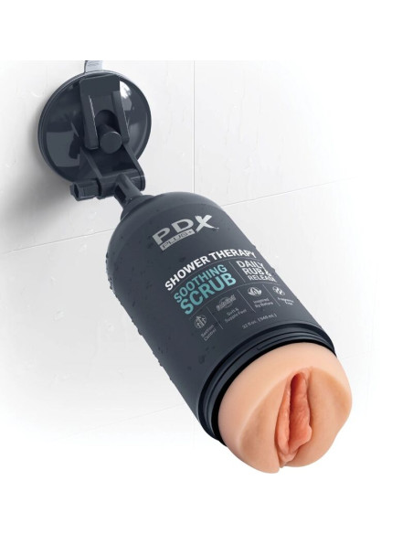 PDX PLUS MASTURBADOR STROKER DISENO DISCRETO DE BOTE CHAMPU SOOTHING SCRUB