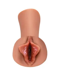 FETISH FANTASY EXTREME MASTURBADOR MASCULINO SILICONA LUSCIOUS LIPS CARAMELO