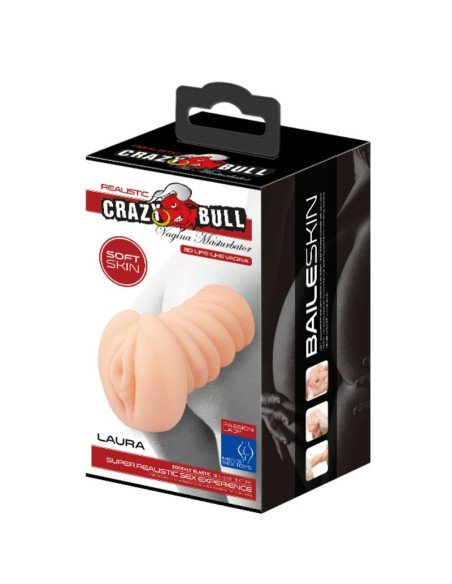 CRAZY BULL VAGINA MASTURBADOR PORTATIL CRAZY BULL VAGINA MASTURBADOR PORTATIL
