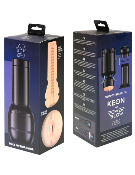 KIIROO FEEL GENERIC PALE STROKER KIIROO FEEL GENERIC PALE STROKER