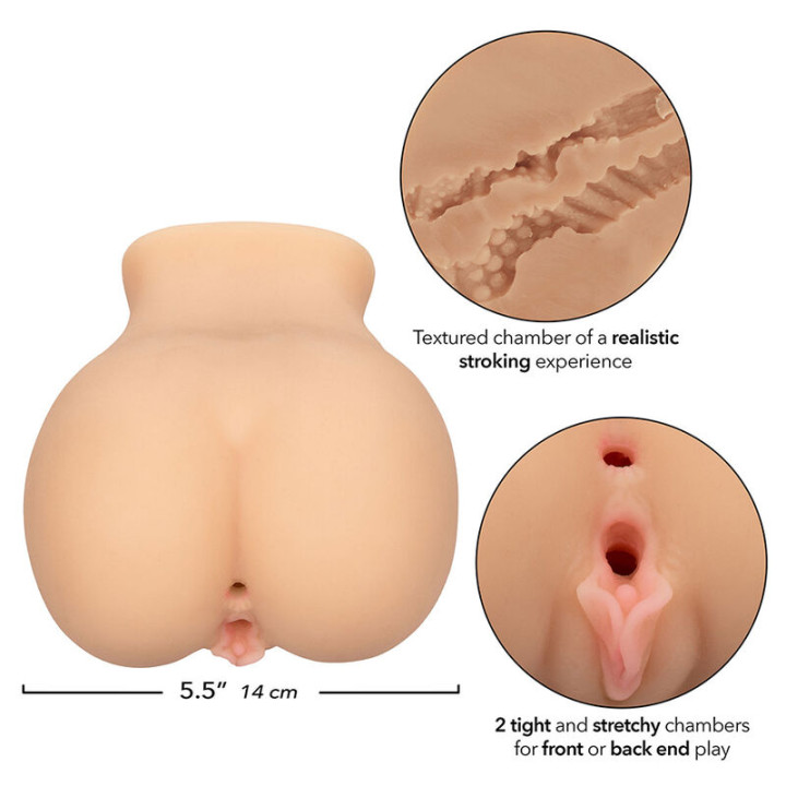 CALEXOTICS THE FARMERS DAUGHTER DOBLE MASTURBADOR REALISTICO NATURAL