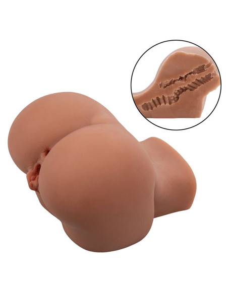 CALEXOTICS THE ROLLER BABE DOBLE MASTURBADOR REALISTICO NATURAL CALEXOTICS THE ROLLER BABE DOBLE MASTURBADOR REALISTICO NATURAL