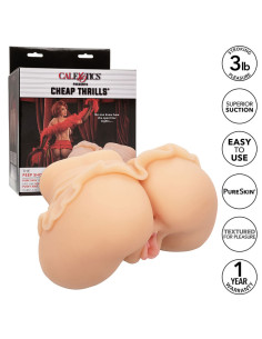 CALEXOTICS THE PEEP SHOW GIRL DOBLE MASTURBADOR REALISTICO NATURAL 2