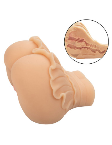 CALEXOTICS THE PEEP SHOW GIRL DOBLE MASTURBADOR REALISTICO NATURAL