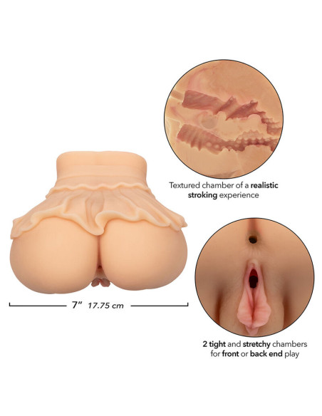 CALEXOTICS THE PEEP SHOW GIRL DOBLE MASTURBADOR REALISTICO NATURAL CALEXOTICS THE PEEP SHOW GIRL DOBLE MASTURBADOR REALISTICO NATURAL