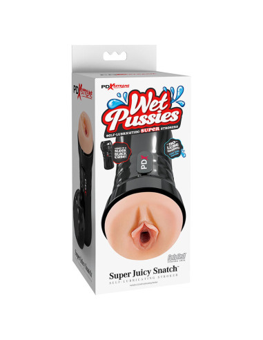 PDX EXTREME WET PUSSIES MASTURBADOR VAGINA AUTOLUBRICANTE NATURAL